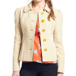 NWT Tabitha Flecked Peplum Jacket size 0